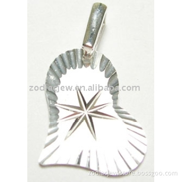 925 sterling silver pendant with cz stone